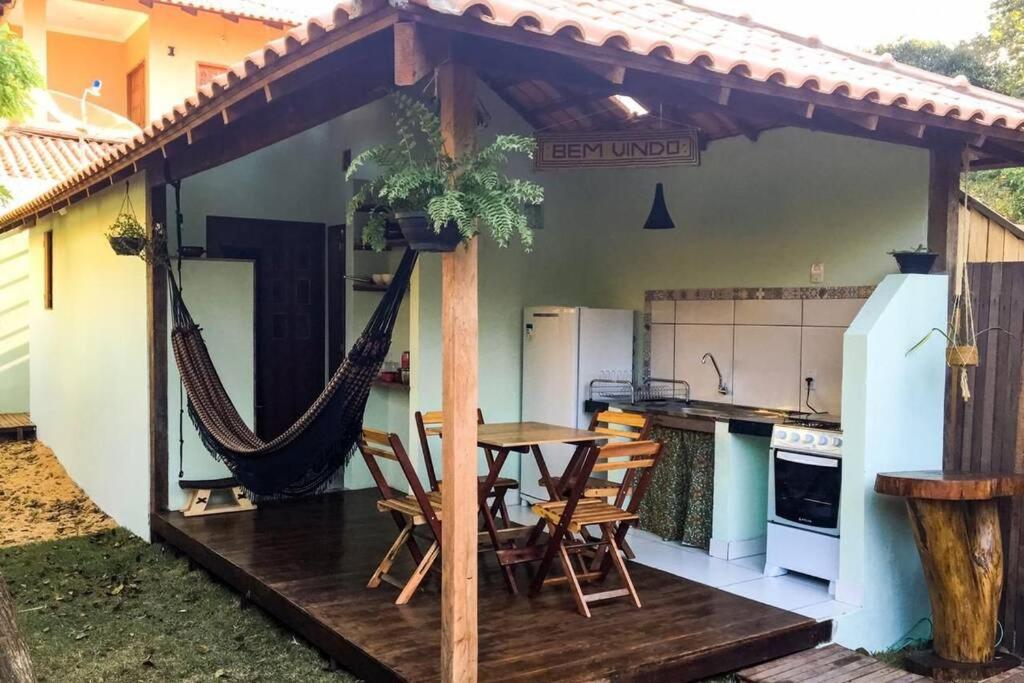  Bangalô Tipiti com ar condicionado!