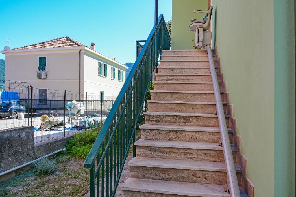 Budynek, w którym mieści się apartament