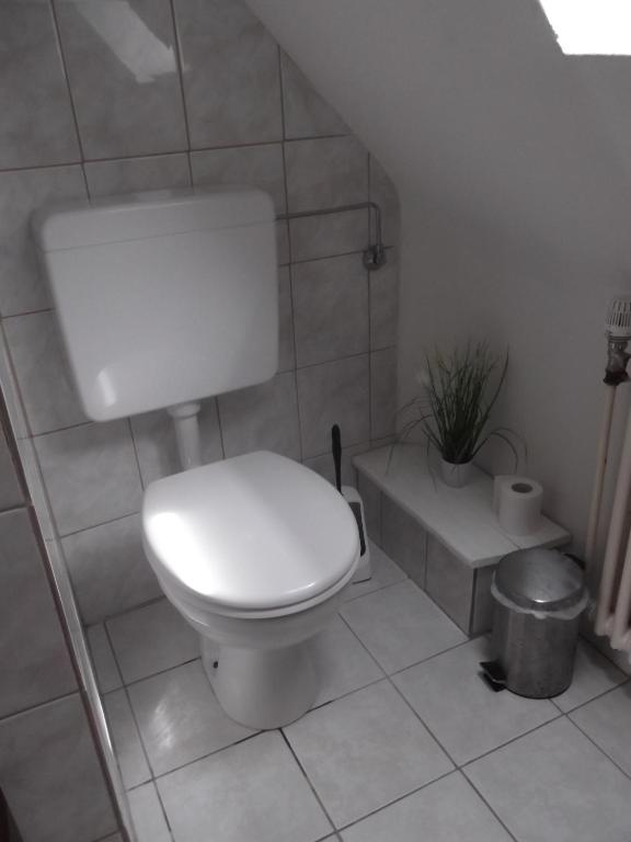 Koupelna v ubytování Ferienwohnung Feist