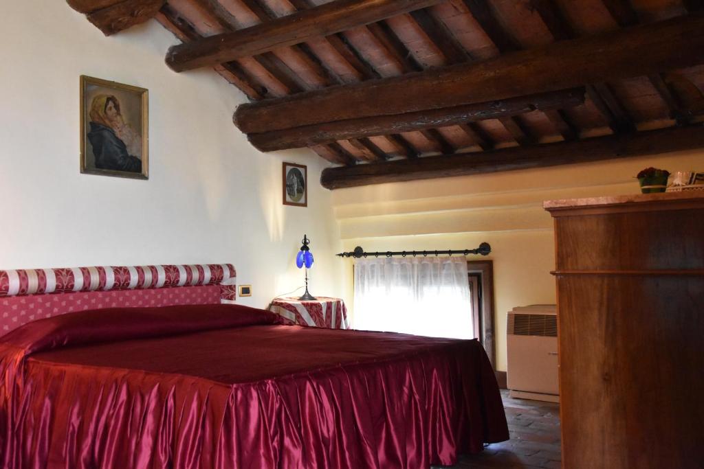Posteľ alebo postele v izbe v ubytovaní Agriturismo Tenuta Goro Veneto