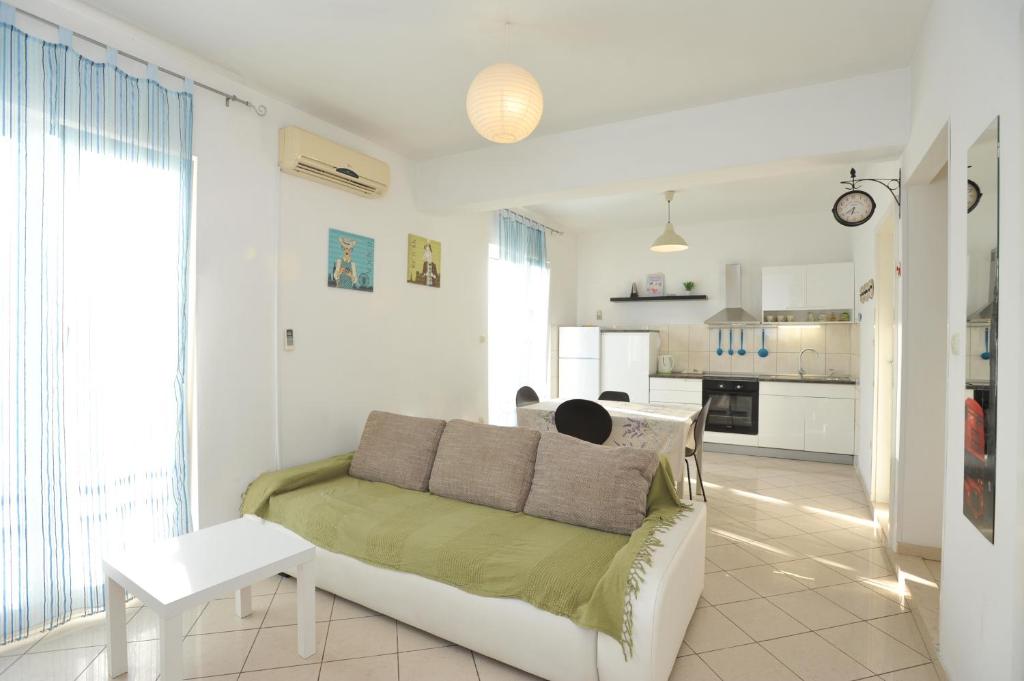 Kuchyň nebo kuchyňský kout v ubytování Apartments Pepi