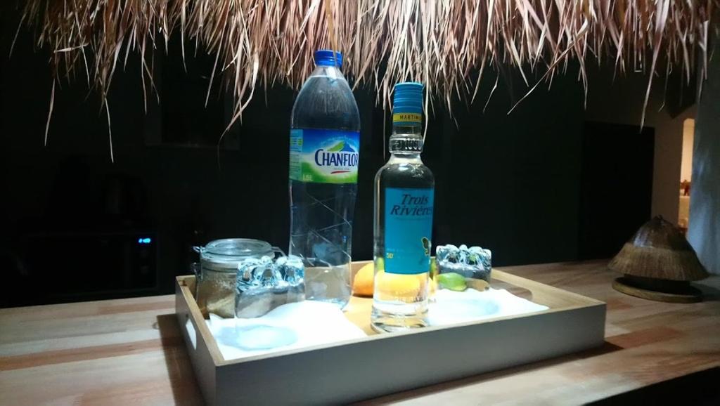 Nápoje v ubytování Gite Grenadille Martinique