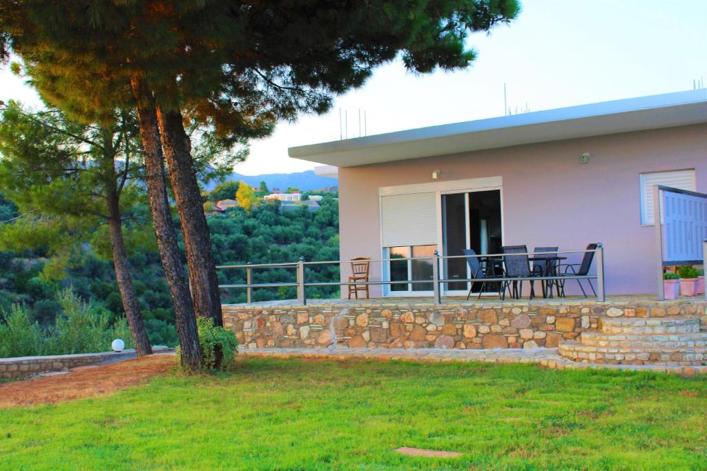 Zahrada ubytování Bilines Home