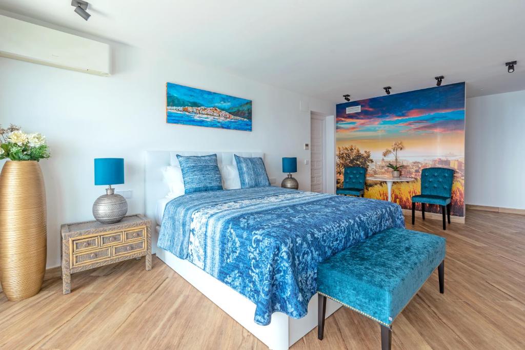 Posteľ alebo postele v izbe v ubytovaní Maryvilla Inspiracion y Vacaciones - Grand Villa Penon