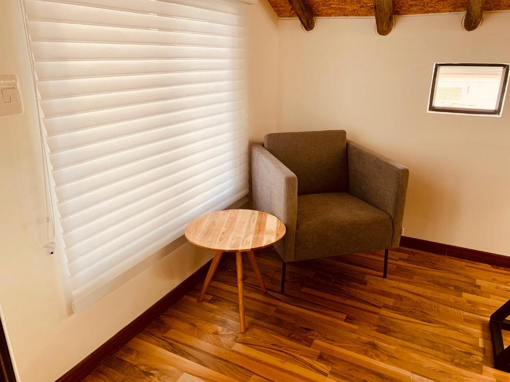 Posezení v ubytování Bellísimo chalet en Zona Colonial (301)