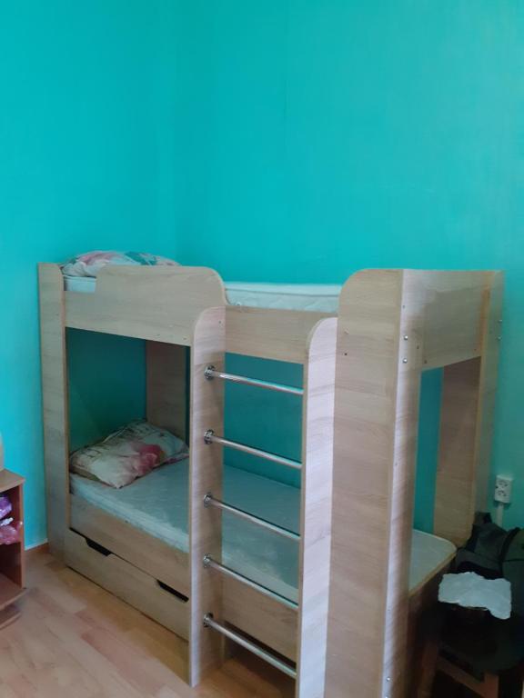 Postel nebo postele na pokoji v ubytování ВВ-ХОСТЕЛ