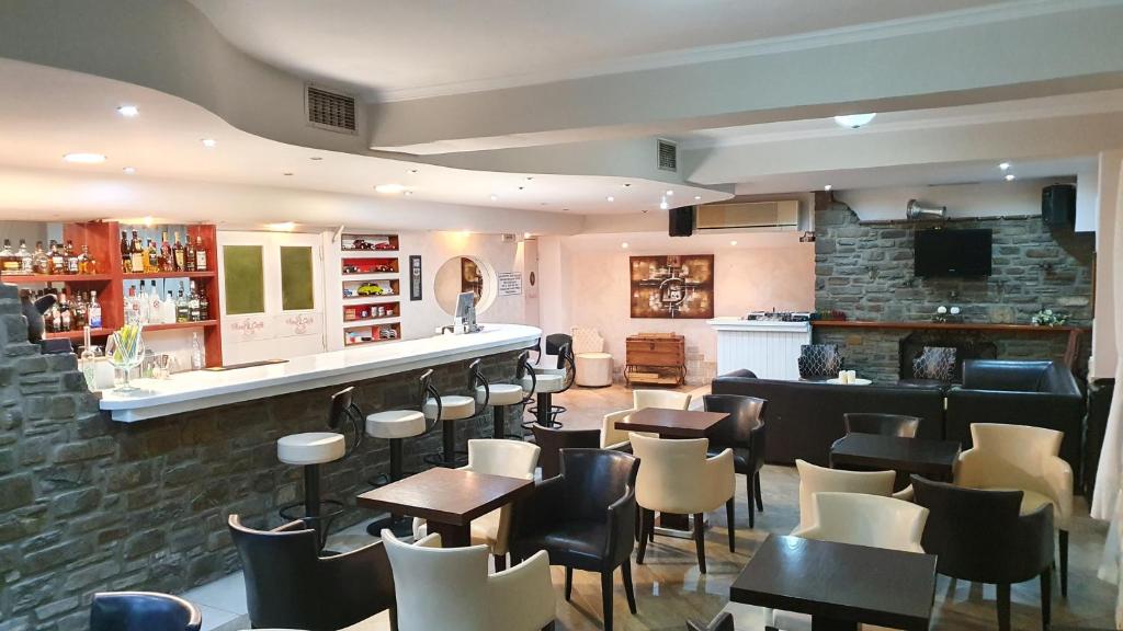 Posezení v ubytování Nikolas Hotel