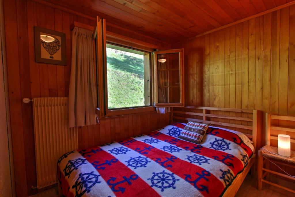 Postel nebo postele na pokoji v ubytování Les Chélettes