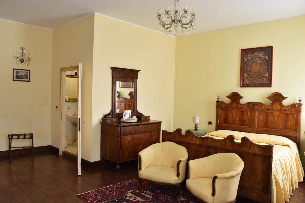 Posteľ alebo postele v izbe v ubytovaní Agriturismo Tenuta Goro Veneto