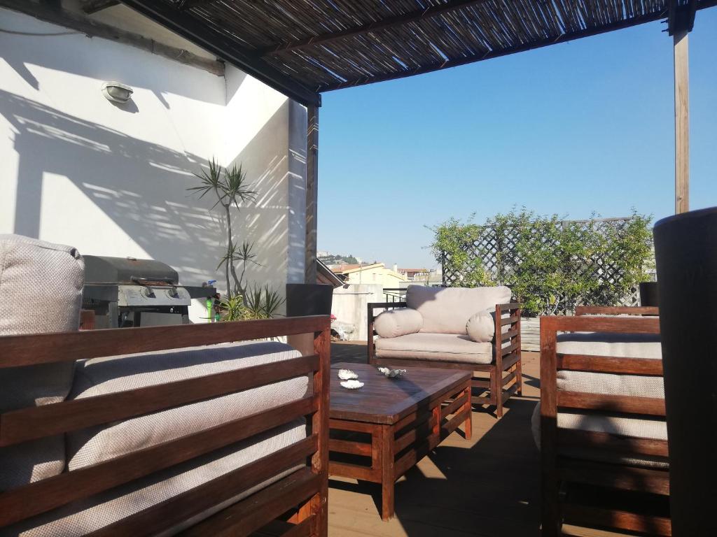Appartamento panoramico a Cagliari - Terrazza con vista