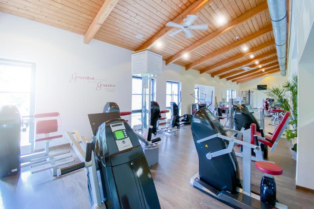 Het fitnesscentrum en/of fitnessfaciliteiten van aktiv Sporthotel Sächsische Schweiz