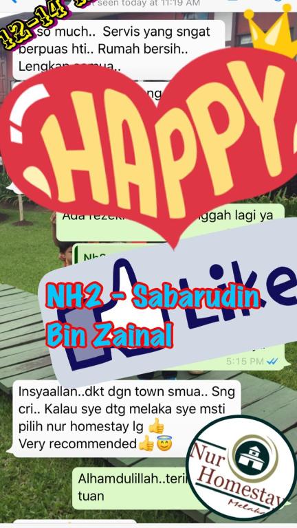 Vacation Home Nurhomestay 2 Muslim Malacca Malaysia Booking Com