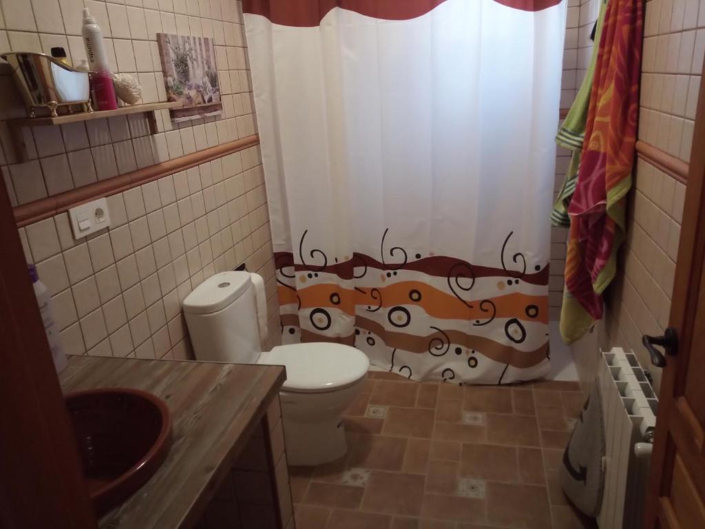 Koupelna v ubytování Cortijo Oliveras Moratalla