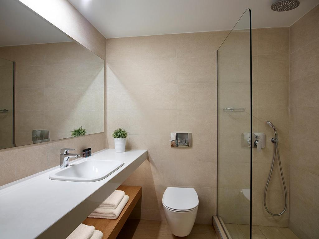 Kúpeľňa v ubytovaní Cactus Hotel