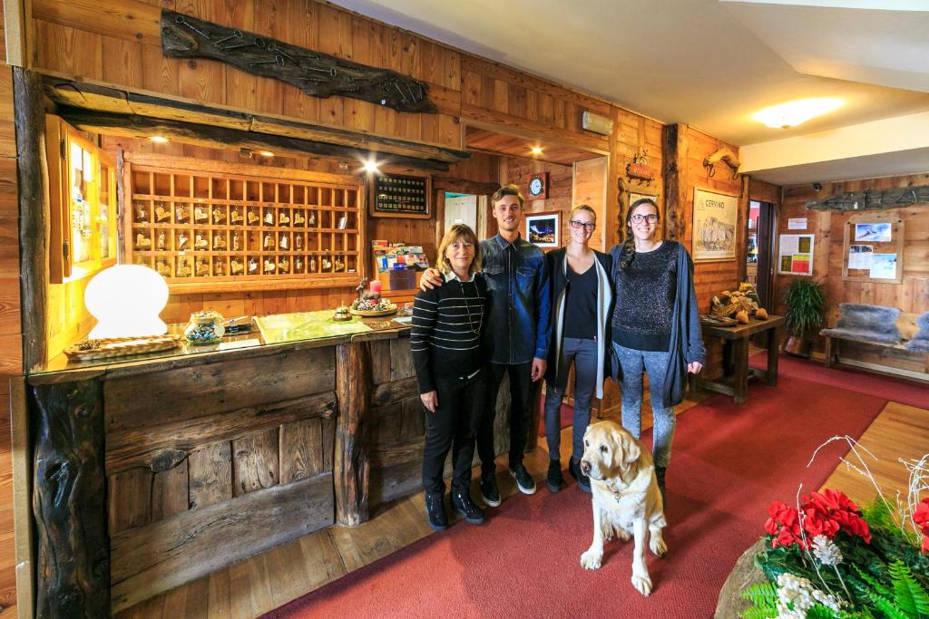 Hostia v ubytovaní Hotel Meublé Furggen