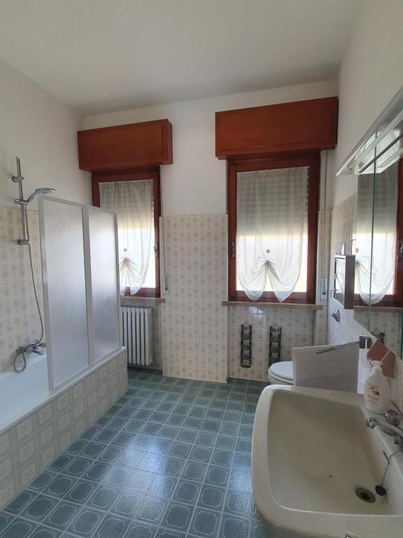 Koupelna v ubytování Maison Claudette