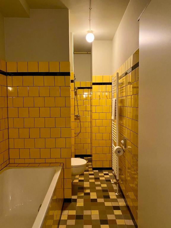 Koupelna v ubytování Hotel Nijver