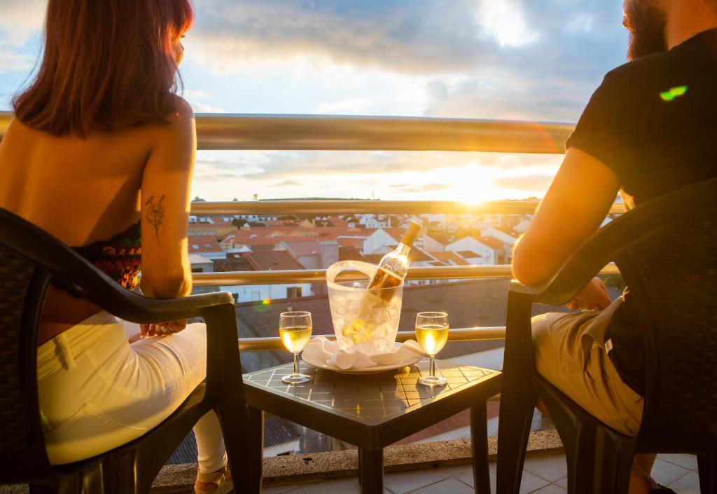 
Twin Room with City and Sea View
