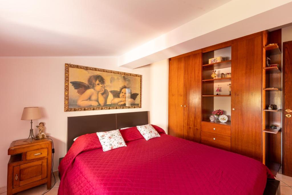 A bed or beds in a room at Vacanze al Mare Patrizia's Sweet Home