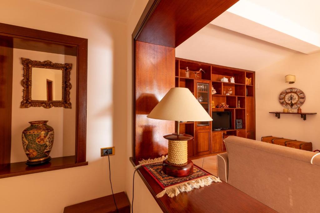 A seating area at Vacanze al Mare Patrizia's Sweet Home