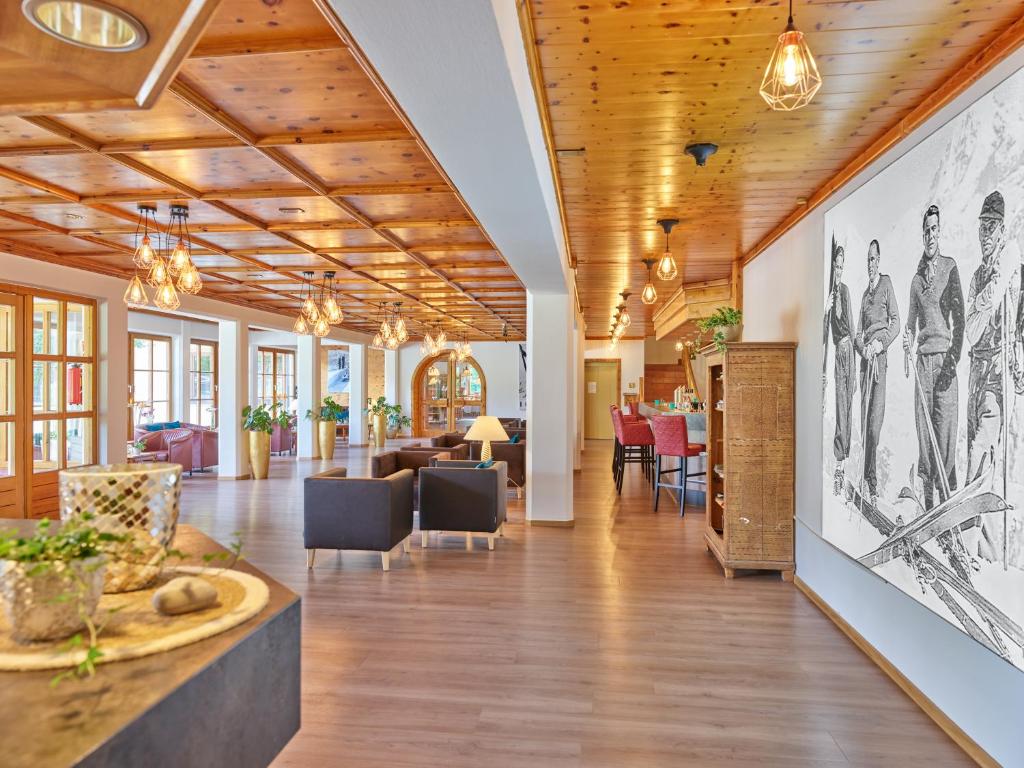 Posezení v ubytování Das Wiesgauer - Alpenhotel Inzell