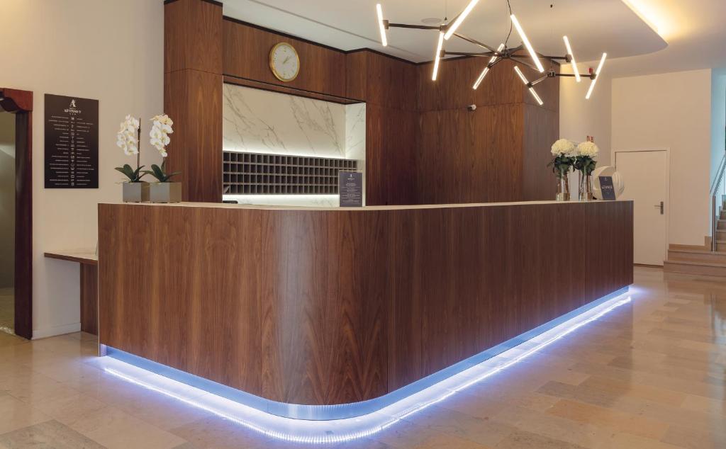 Vstupní hala nebo recepce v ubytování Hotel Afonso V & SPA