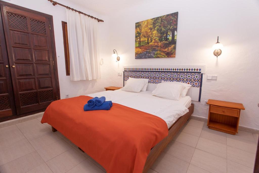 Postel nebo postele na pokoji v ubytování Altamar 28 with terrace&pool By CanariasGetaway