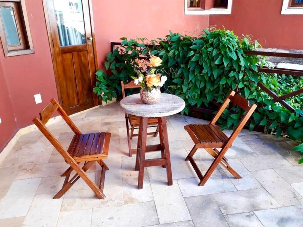 Patio nebo venkovní prostory v ubytování Pousada Fortal Villa Praia