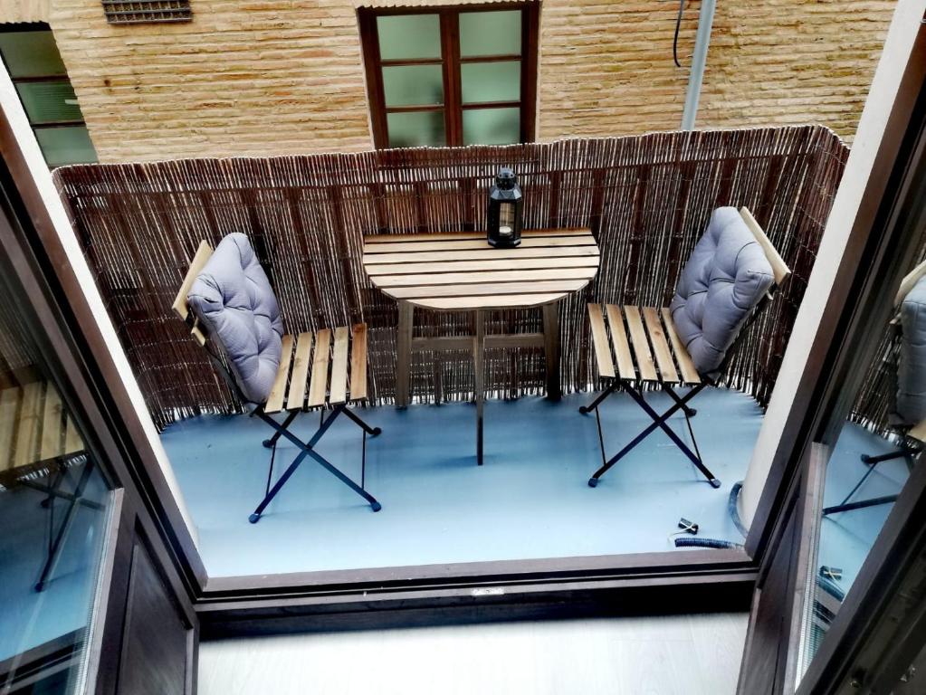 Balkón nebo terasa v ubytování Palacete La Casa del Abuelo