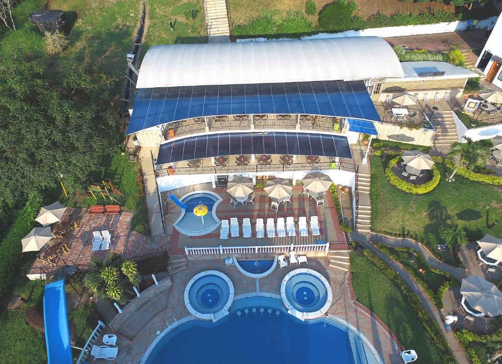 Bazén v ubytování Villeta Resort Hotel nebo v jeho okolí
