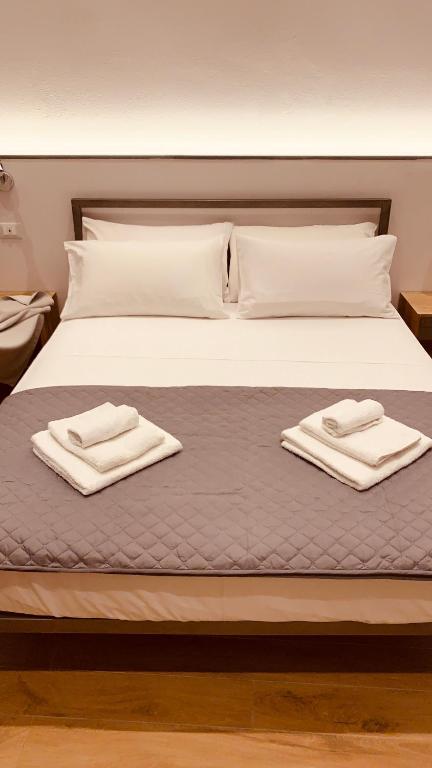 Postel nebo postele na pokoji v ubytování A Ca' De Mananan Guesthouse