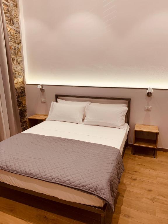 Postel nebo postele na pokoji v ubytování A Ca' De Mananan Guesthouse