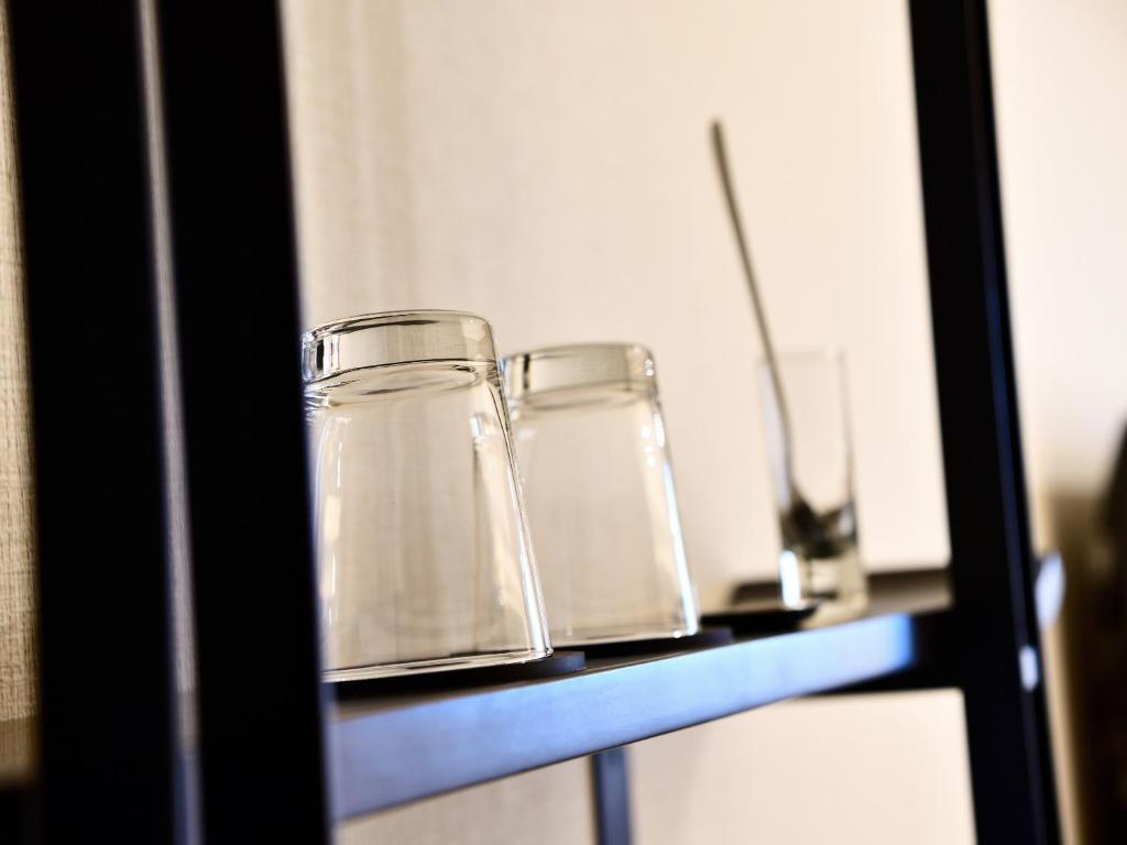 Kuchyň nebo kuchyňský kout v ubytování Hotel Keihan Sendai