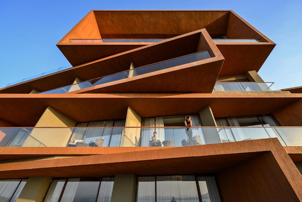 Balkón nebo terasa v ubytování Aria Resort & Spa
