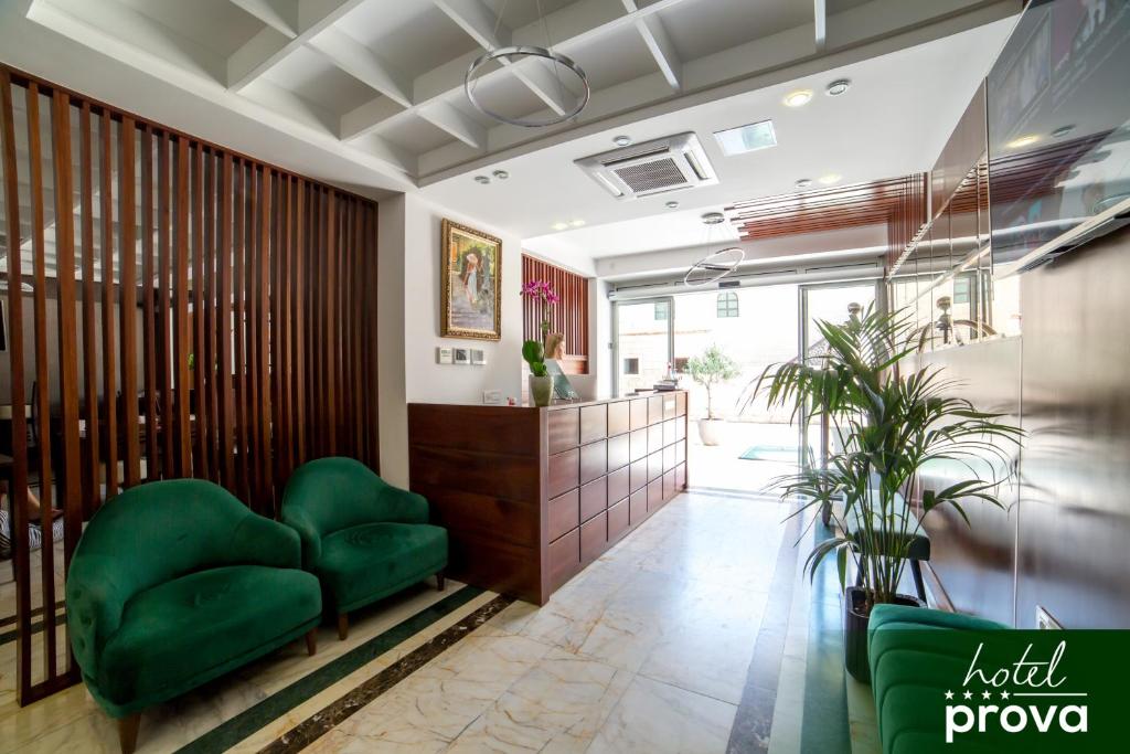 Posezení v ubytování Hotel Prova