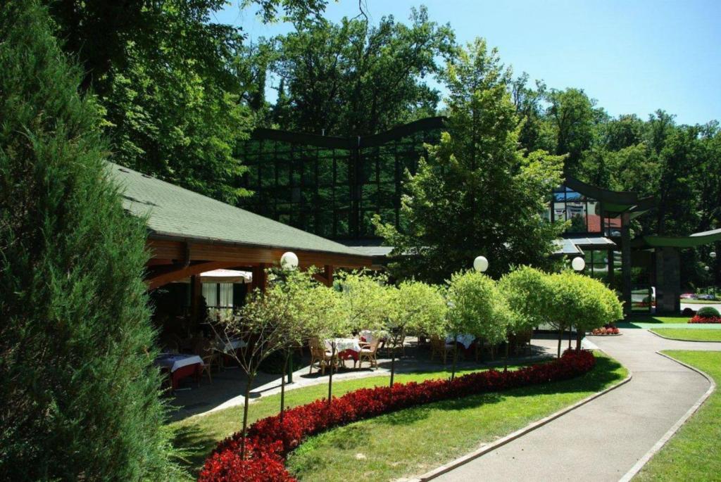 Ogród w obiekcie Hotel AS