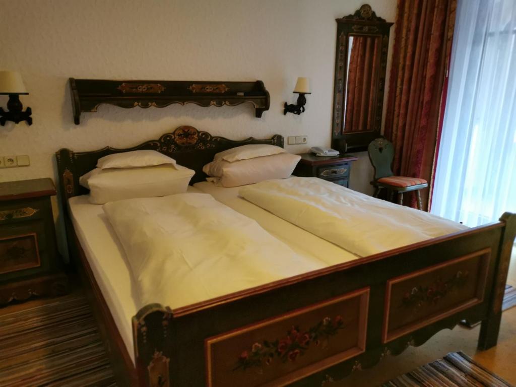 Postel nebo postele na pokoji v ubytování Tilman Riemenschneider