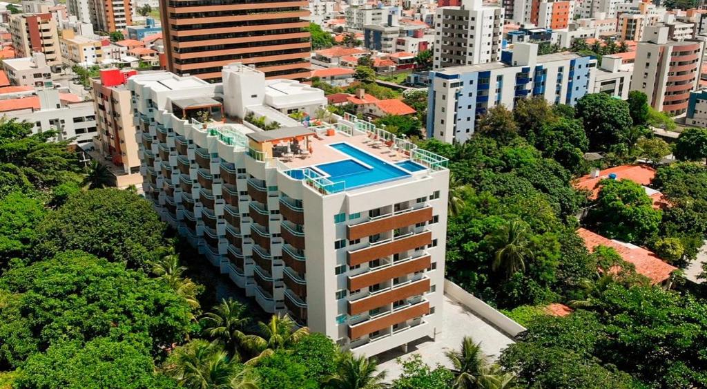  Estiloso flat na praia do Bessa em João Pessoa
