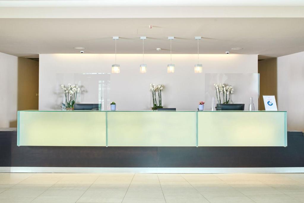 Vstupní hala nebo recepce v ubytování Hotel Molindrio Plava Laguna