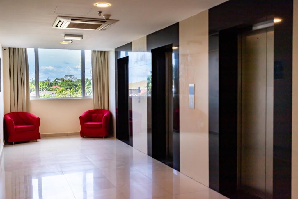 Posezení v ubytování Emart Hotel (Riam)