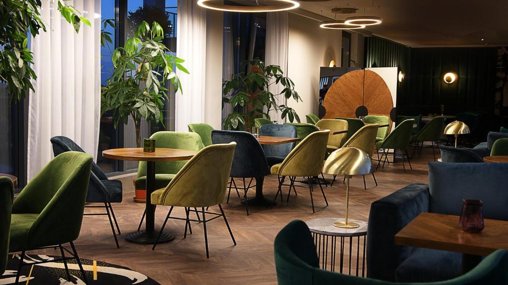 Posezení v ubytování Hotel Zalewski
