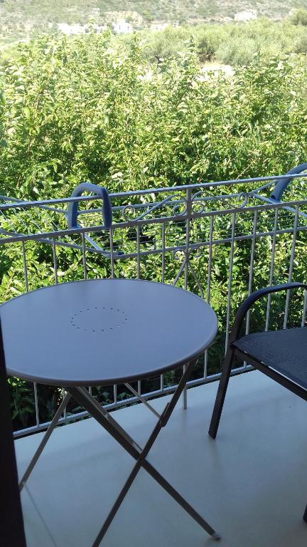 Balkón nebo terasa v ubytování iliolithos rooms