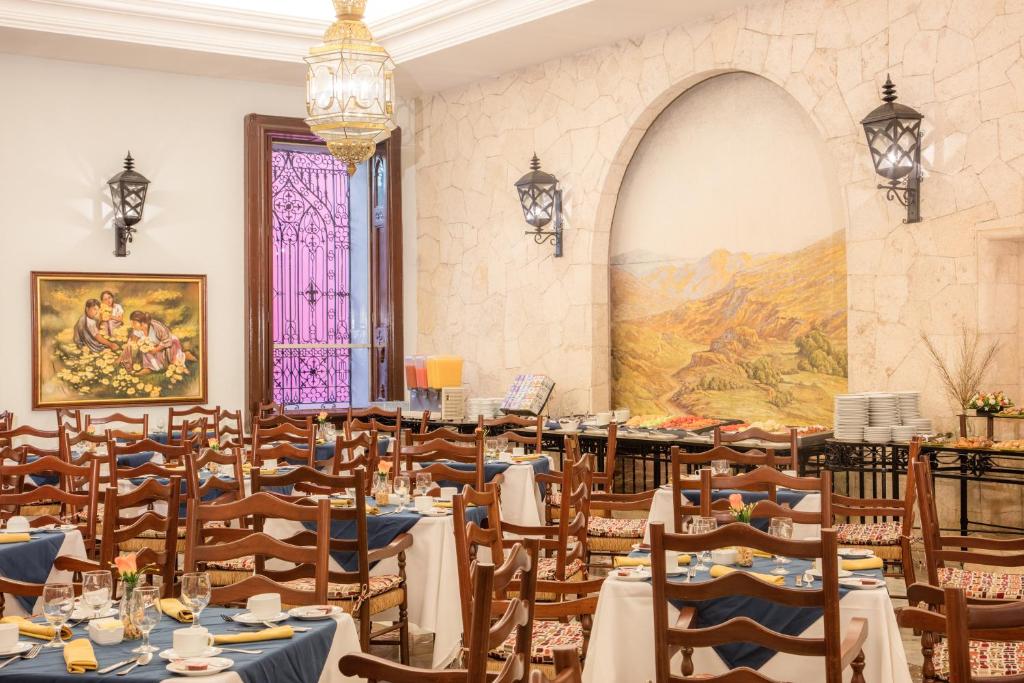 Restaurace v ubytování Gamma Merida El Castellano