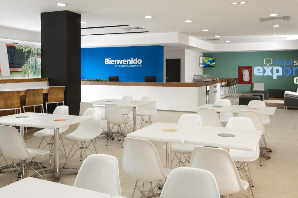 Restaurace v ubytování One Xalapa Las Animas