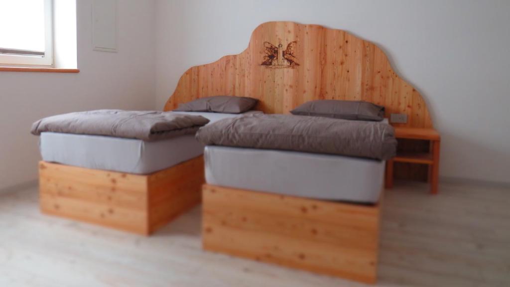 Posezení v ubytování B&B A piè Paganella