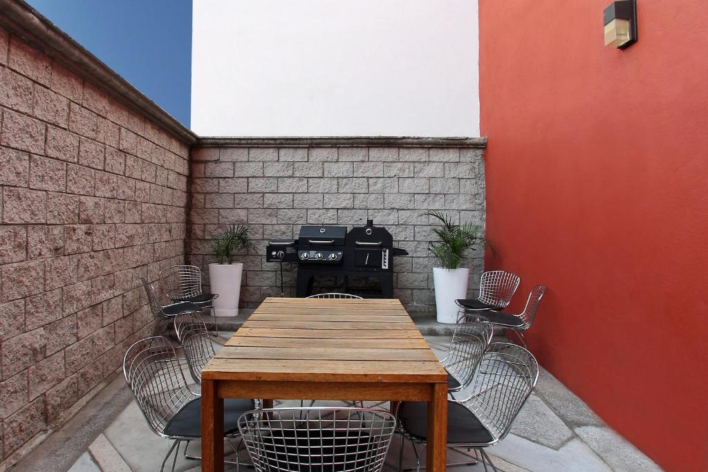 Posezení v ubytování Fiesta Inn Queretaro