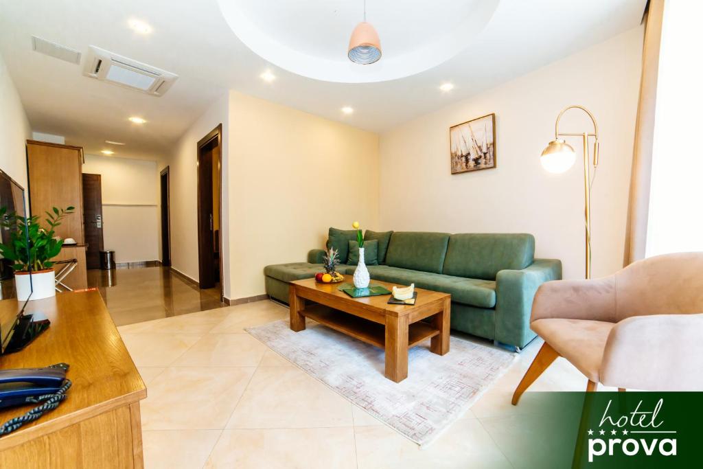 Posezení v ubytování Hotel Prova
