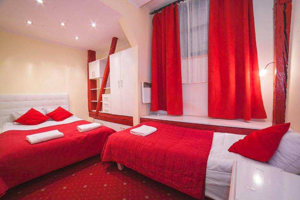 Posteľ alebo postele v izbe v ubytovaní Residence B&B La Fontaine Aparthotel