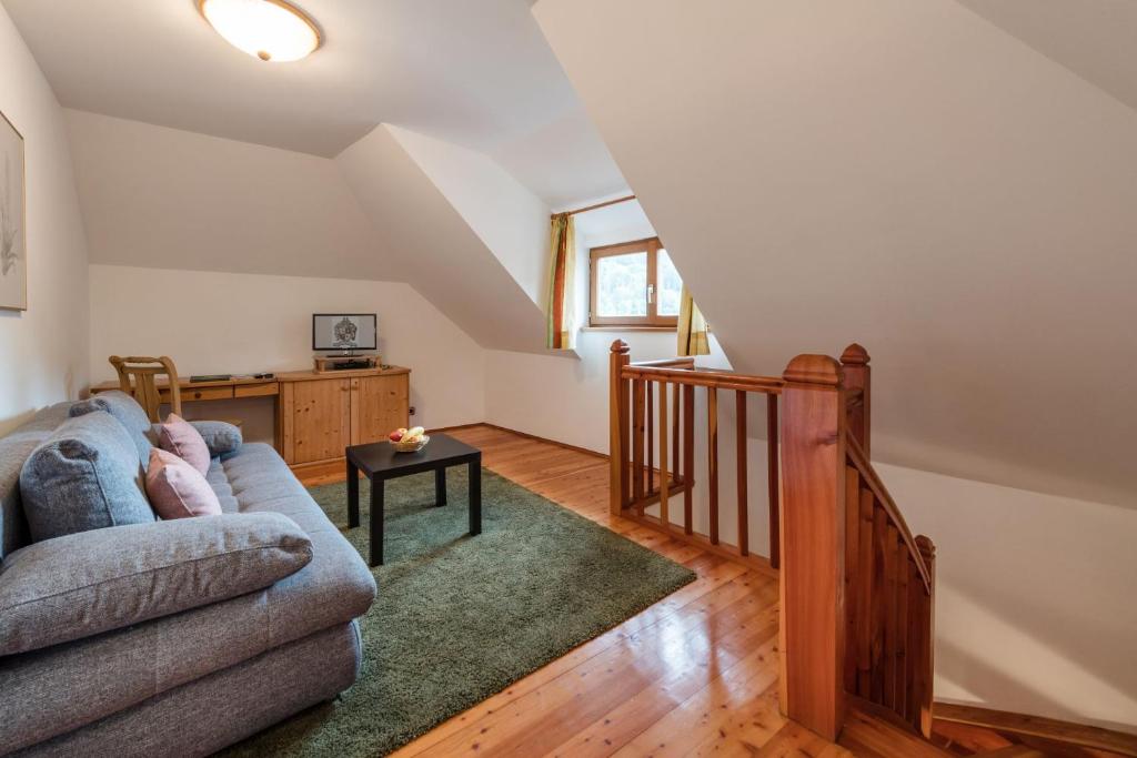 Postel nebo postele na pokoji v ubytování Hotel Gasthof Prunner