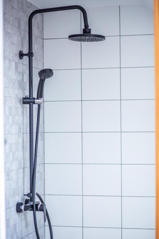 Koupelna v ubytování Apartmány na Mikulášském náměstí